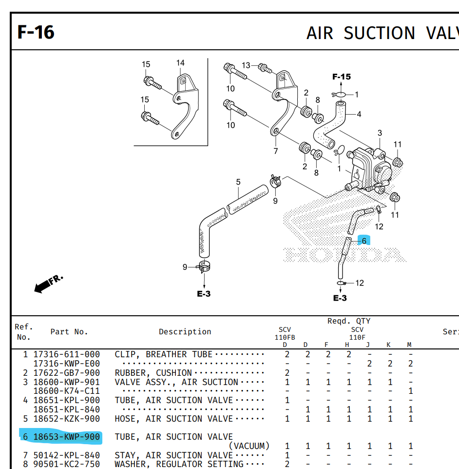TUBE ASV VACCUM